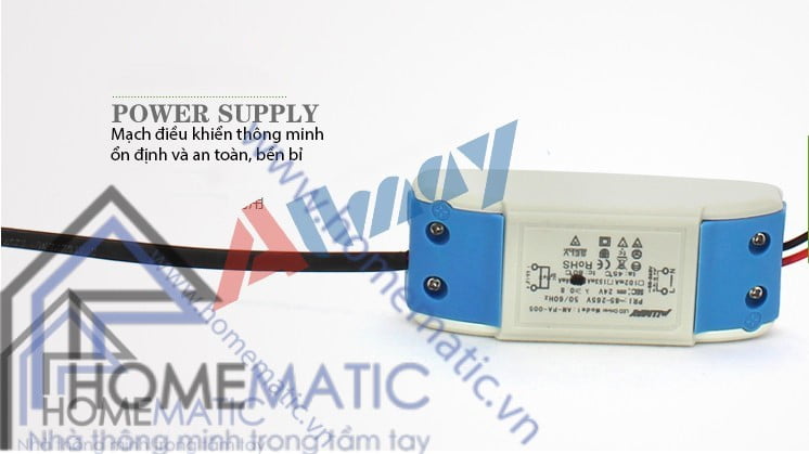 Đèn led downlight siêu mỏng allmay