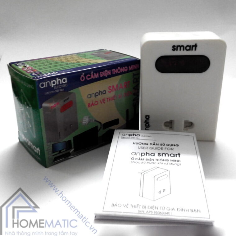 Ổ cắm điện thông minh Anpha Smart