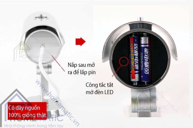 Camera mô hình CAFV3 giống 100% camera thật