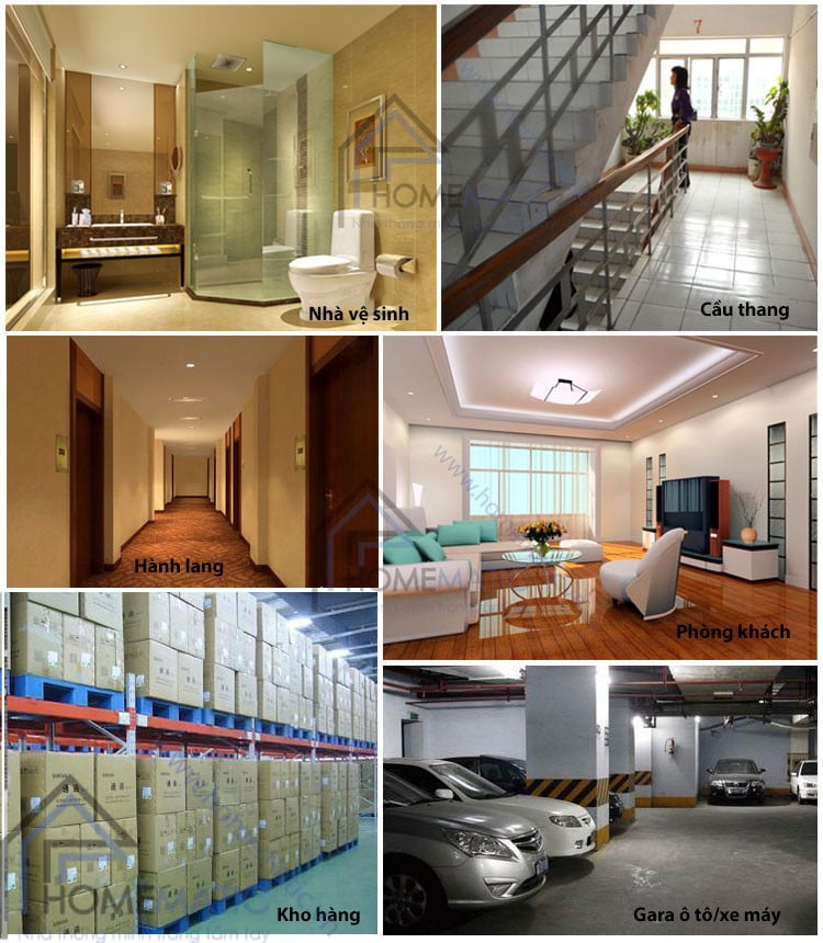 Công tắc cảm ứng chuyển động cảm biến radar + ánh sáng Allmay