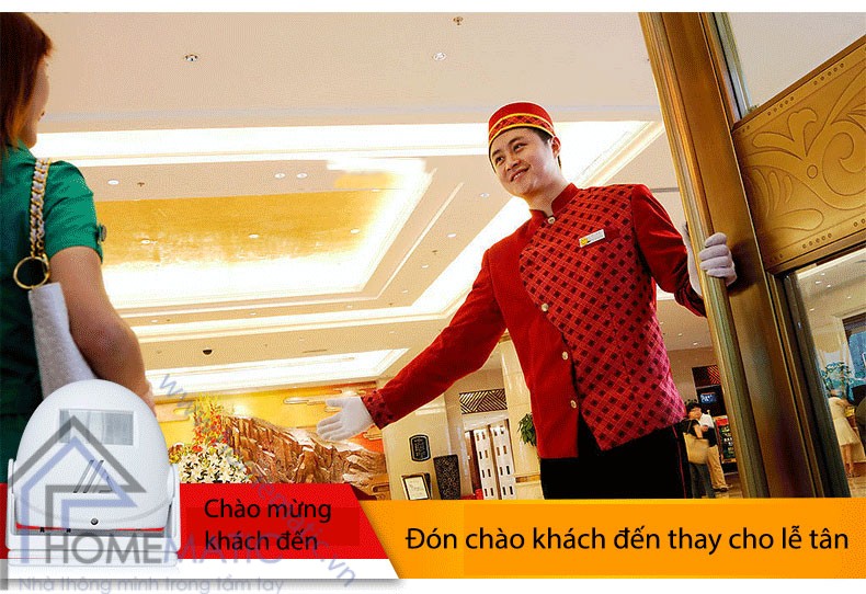 Chuông báo khách báo trộm cảm ứng chuyển động LK-5301