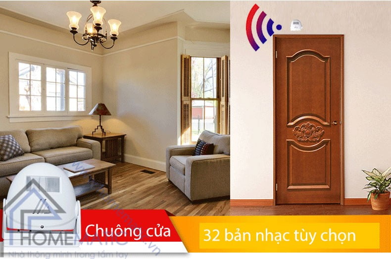 Chuông báo khách báo trộm cảm ứng chuyển động LK-5301