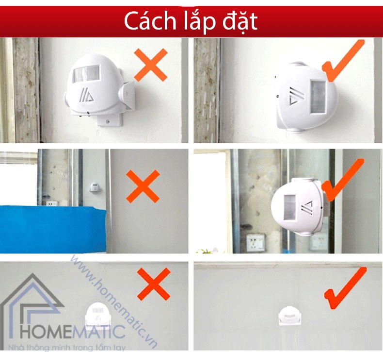 Chuông báo khách báo trộm cảm ứng chuyển động LK-5301