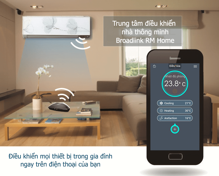 Trung tâm điều khiển Broadlink RM-Home