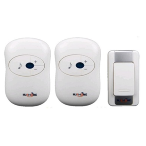 Chuông Cửa Không Dây 2 Chuông Mjrhome Nút Bấm Chuông Cửa Nhỏ Gọn H-a16e-2