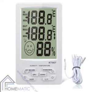 Màn hình hiển thị nhiệt độ, độ ẩm KT-907