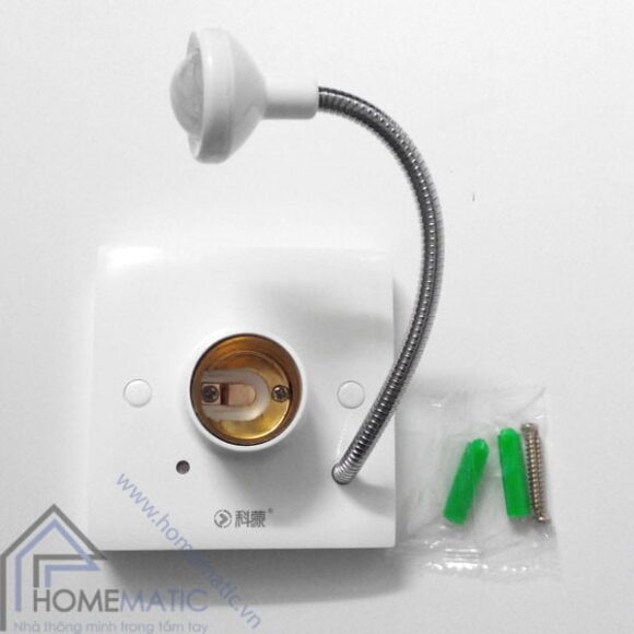 Đui đèn cảm ứng chuyển động thân nhiệt Kimon M-27F