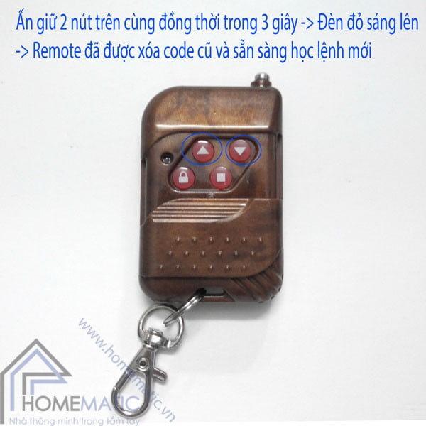 Remote điều khiển từ xa học lệnh R1Lx