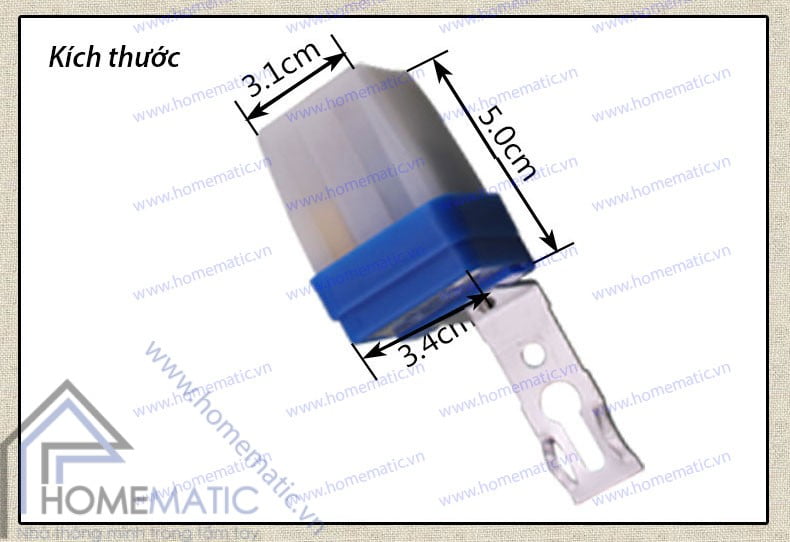 Công tắc cảm biến ánh sáng AS-10