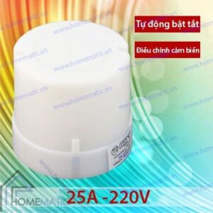 Công tắc cảm ứng ánh sáng chịu dòng lớn 25A