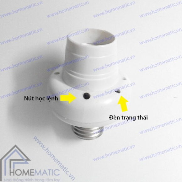 Đui đèn điều khiển từ xa học lệnh YKS2