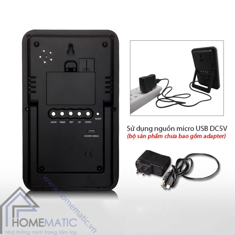 chuong by9200y su dung nguon micro USB