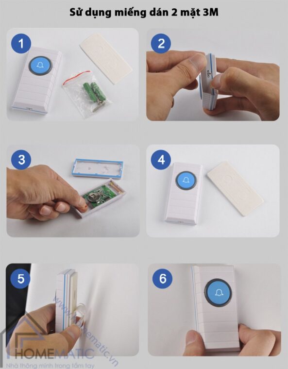 chuong by9200y gan nut bam bang 3M