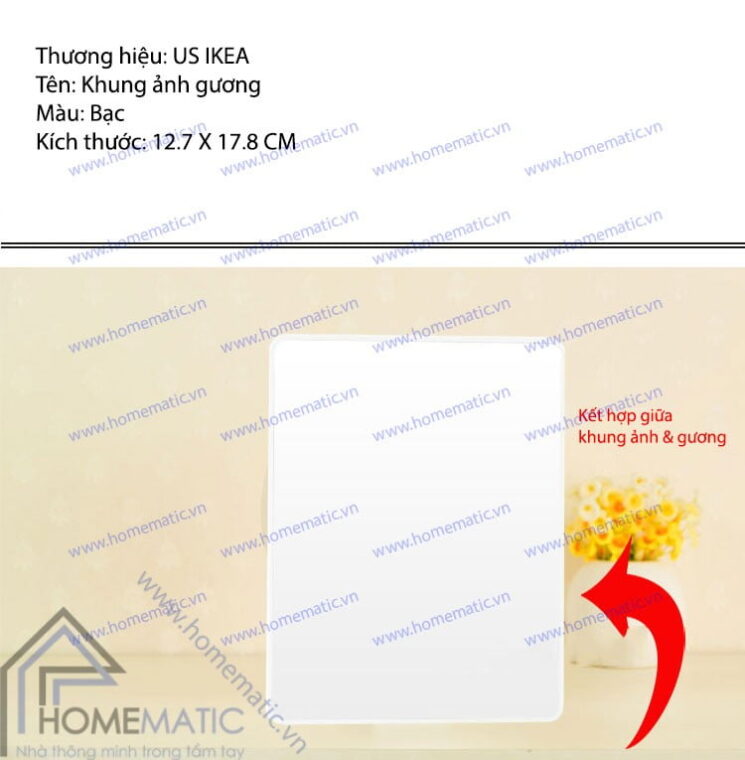 Khung ảnh gương thông minh