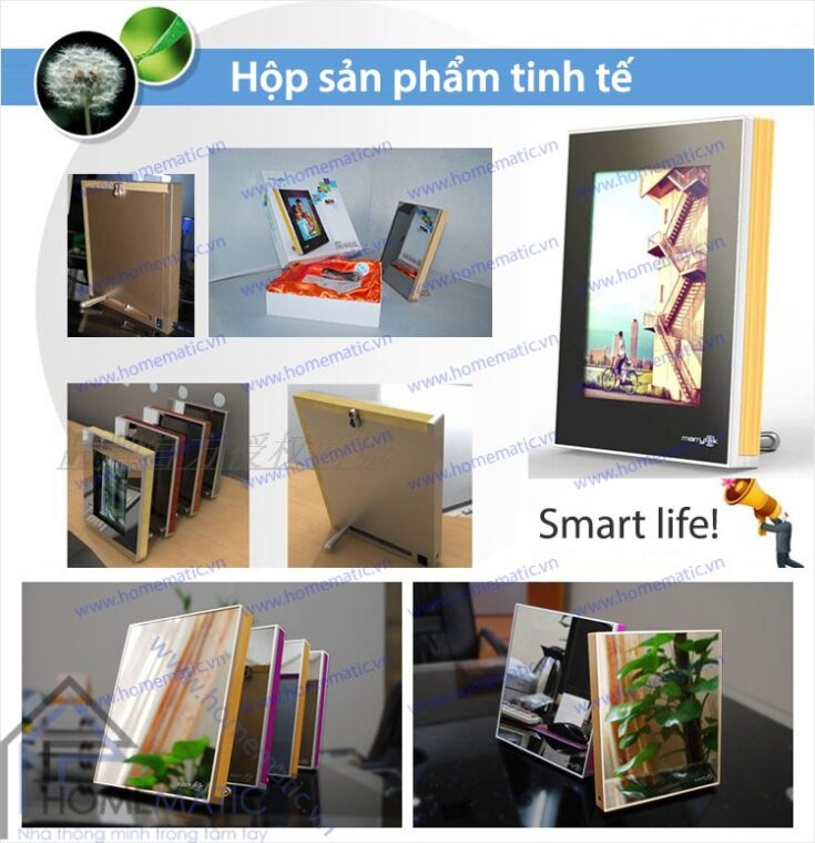 Khung ảnh gương cảm ứng chuyển động MRT-01