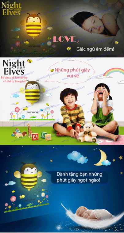 Đèn ngủ thông minh hình con vật TW-L02