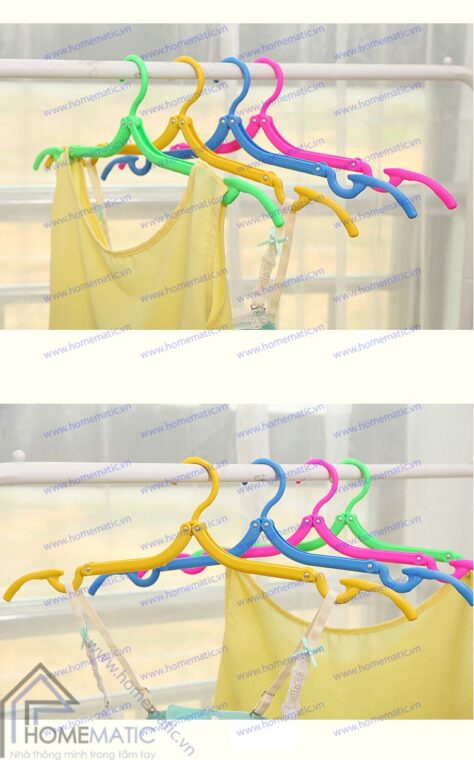 Dây phơi và móc treo quần áo thông minh