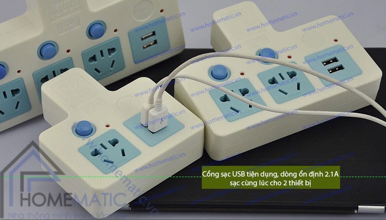 Ổ cắm mở rộng KYFEN USB QF-909C