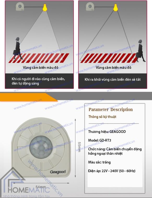 cong tac cam bien chuyen dong hong ngoai geagood