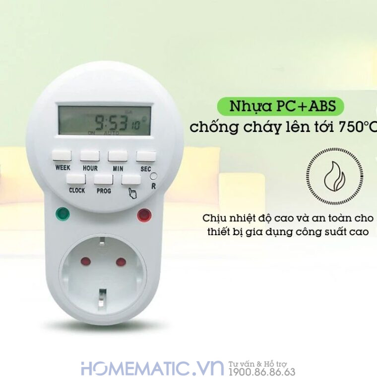 Ổ Cắm Hẹn Giờ điện Tử Bật, Tắt Tự động Etg-63a Ổ Cắm Hẹn Giờ điện Tử Bật, Tắt Tự động Etg-63a