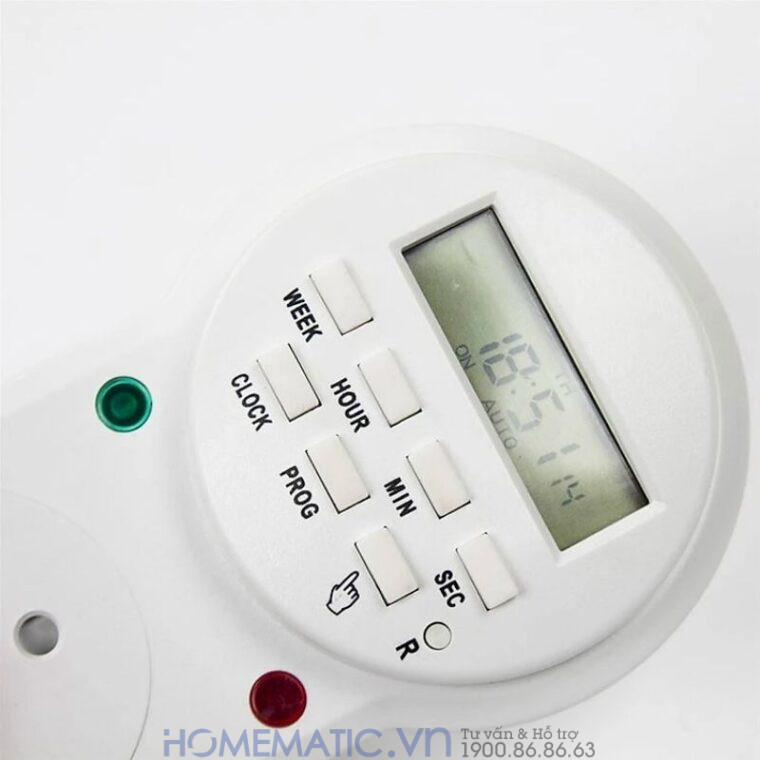 Ổ Cắm Hẹn Giờ điện Tử Bật, Tắt Tự động Etg-63a