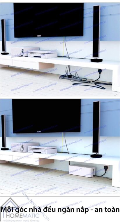 Hộp đựng dây và ổ điện thông minh MH-7100