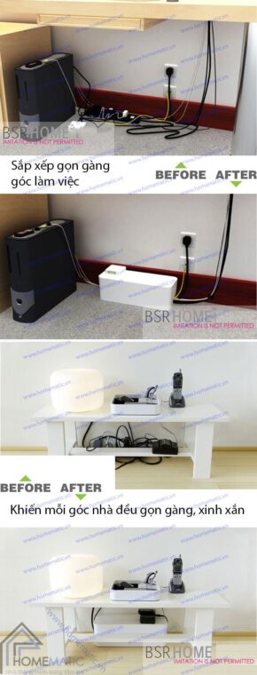 Hộp đựng dây và ổ điện thông minh MH-7100