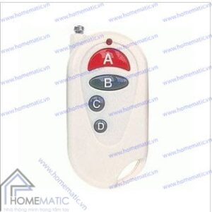 Remote điều khiển RF 4 nút màu trắng