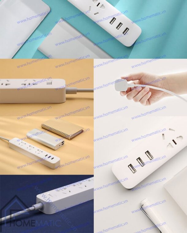 ổ cắm thời trang, bảo vệ thiết bị điện Xiaomi