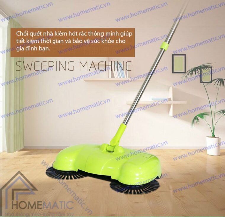 chổi kiêm hót rác