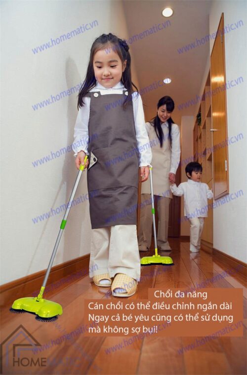 chổi kiêm hót rác