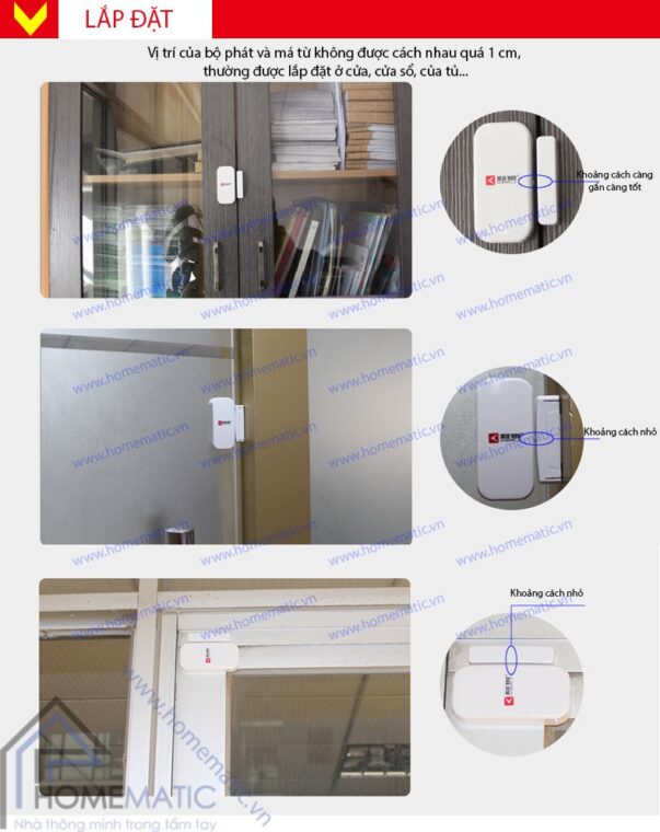 Má từ phát sóng không dây Kenrui D025