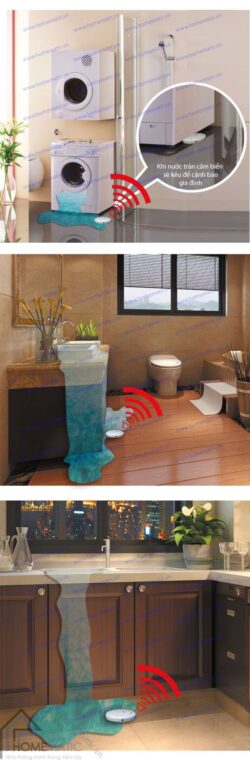 Ứng dụng của Cảm biến tràn nước SECWA-B