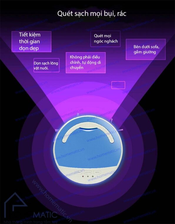 Robot hút bụi Tokuyi