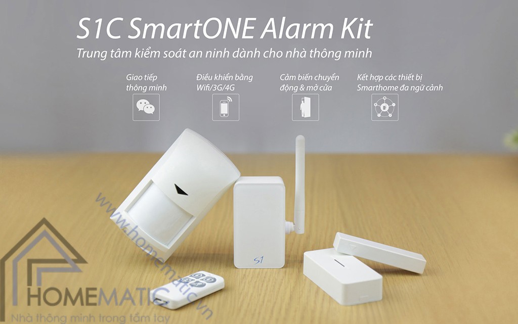 Trung tâm kiểm soát an ninh Broadlink smartone S1C