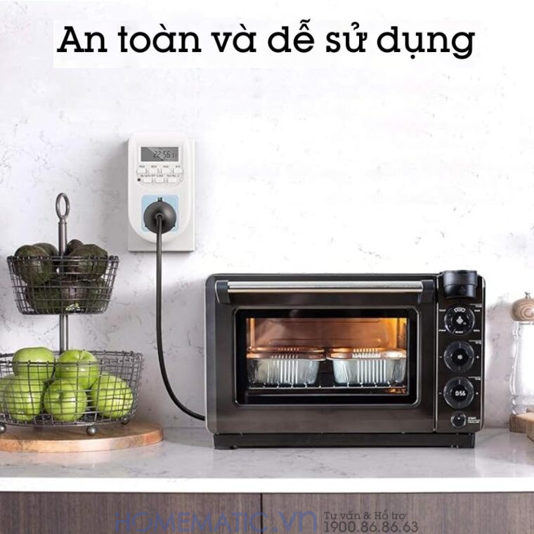 Ổ Cắm Hẹn Giờ điện Tử Bật, Tắt Tự động Al-06