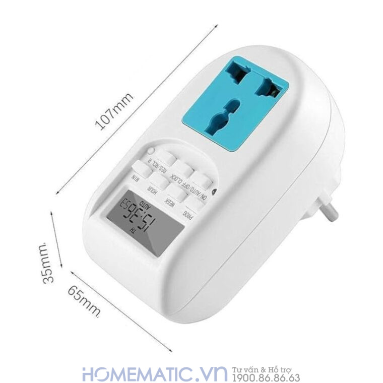 Ổ Cắm Hẹn Giờ điện Tử Bật, Tắt Tự động Al-06