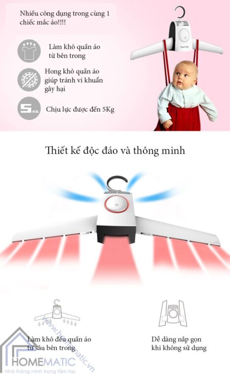 mac treo kiem may say quan ao giay