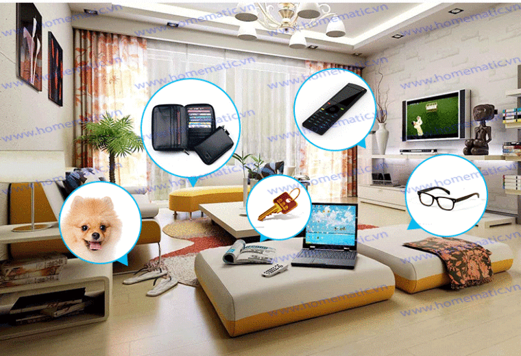 Thiết bị định vị tìm đồ vật thất lạc SUPER KEY FINDER