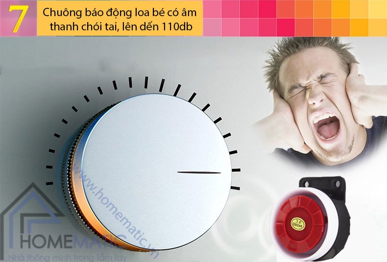 Bộ Kit chống trộm loa nhỏ Seckit01