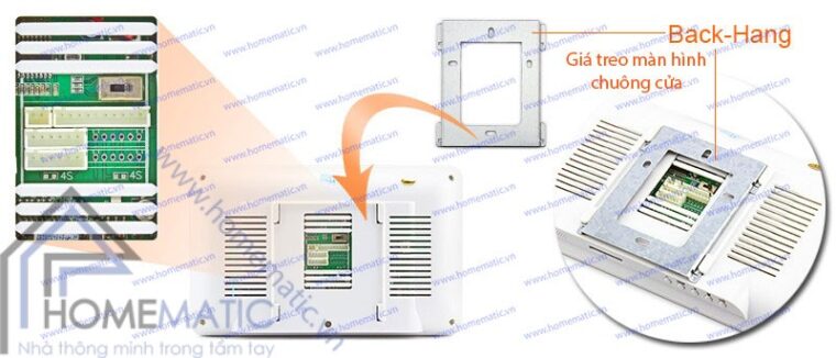 Chuông cửa có hình màn hình cảm ứng Doorphone SY807MJ11