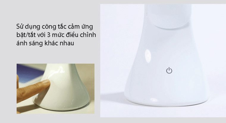 Đèn LED cảm ứng để bàn, bảo vệ mắt RL-E180