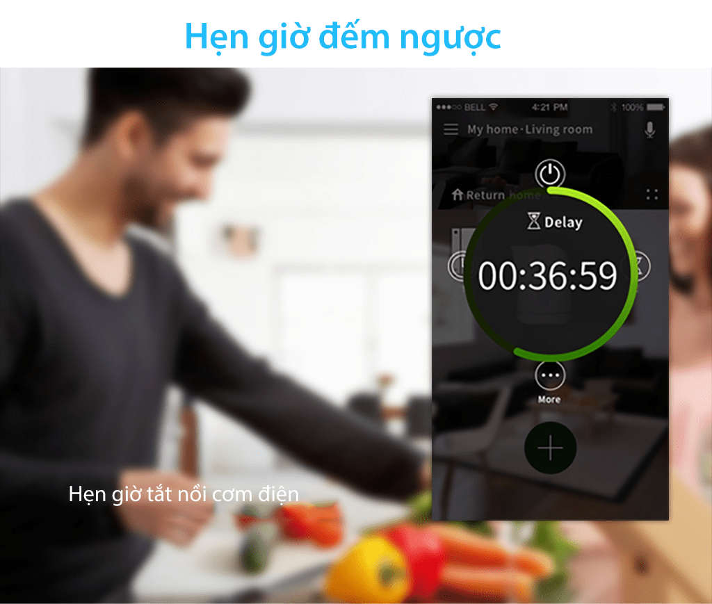 Tính năng Ổ cắm thông minh wifi Broadlink SP3