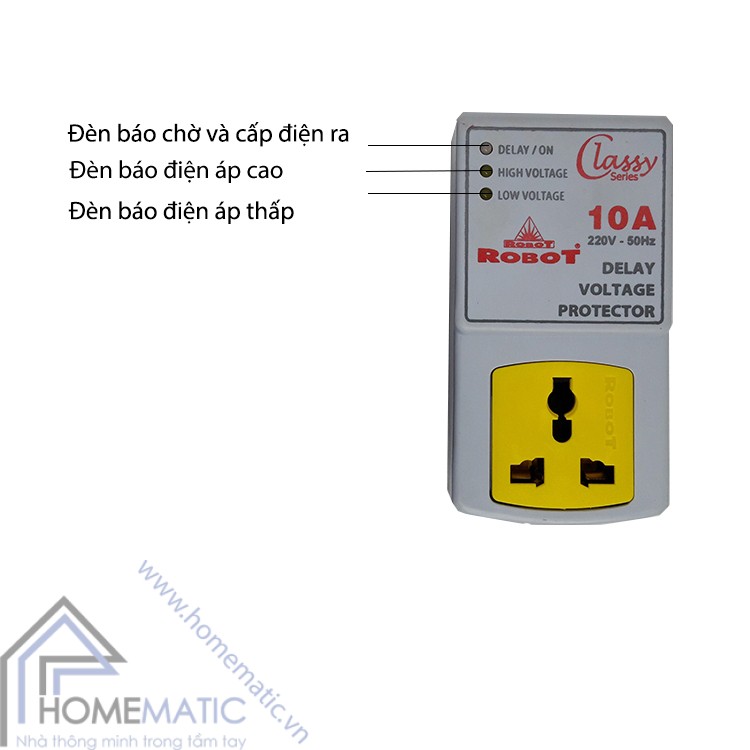 bộ trễ bảo vệ điện áp Delay