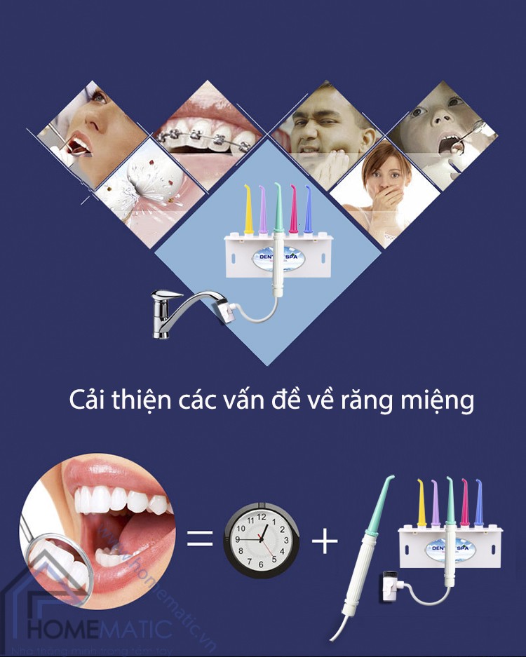 Dụng cụ vệ sinh răng miệng Oral Irrigator