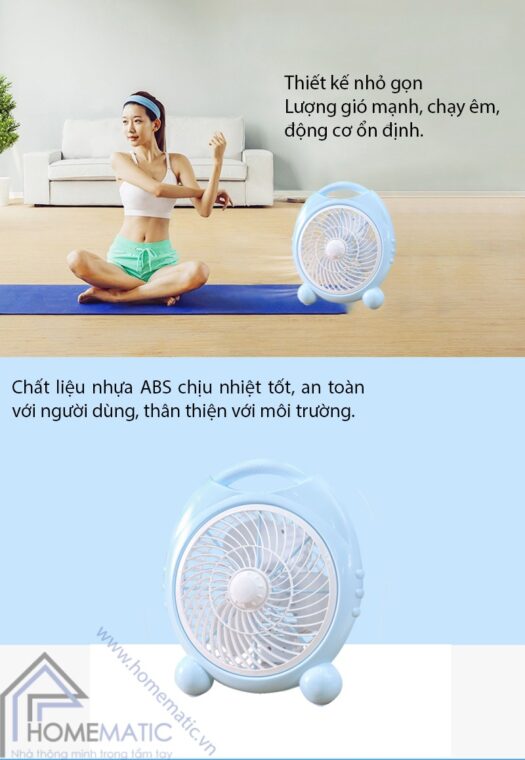 quat MTF thiet ke nho gon + vo ABS