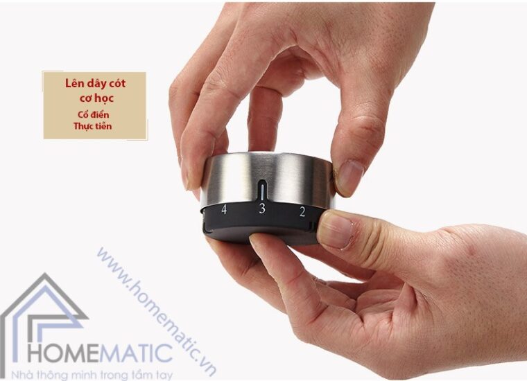 Đồng hồ hẹn giờ nấu ăn Inox Myle