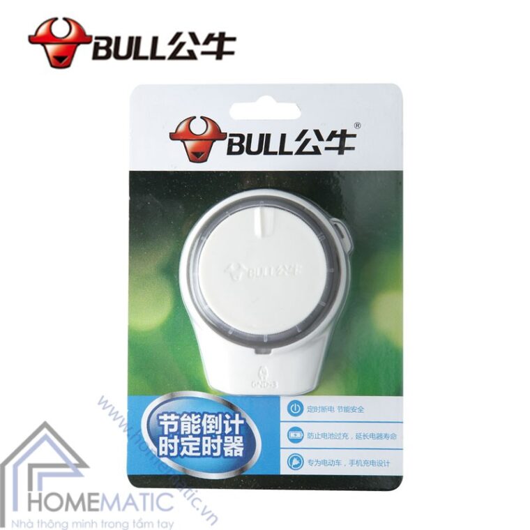 Ổ cắm hẹn giờ đếm ngược BULL GND-3