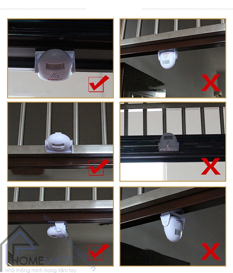 Chuông báo khách báo trộm cảm ứng chuyển động có remote 9915IR