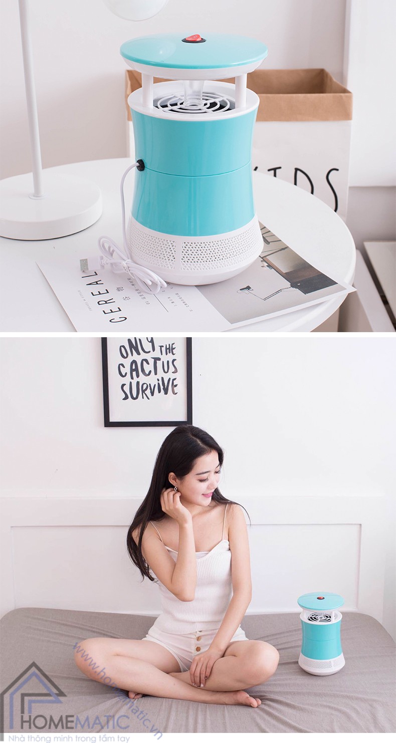 Đèn bắt muỗi Inhalant Mosquito 6 led RH1933